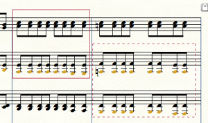 Rectangle around Measures